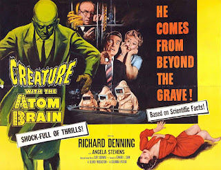 Creature with the Atom Brain (1955) / Poster
