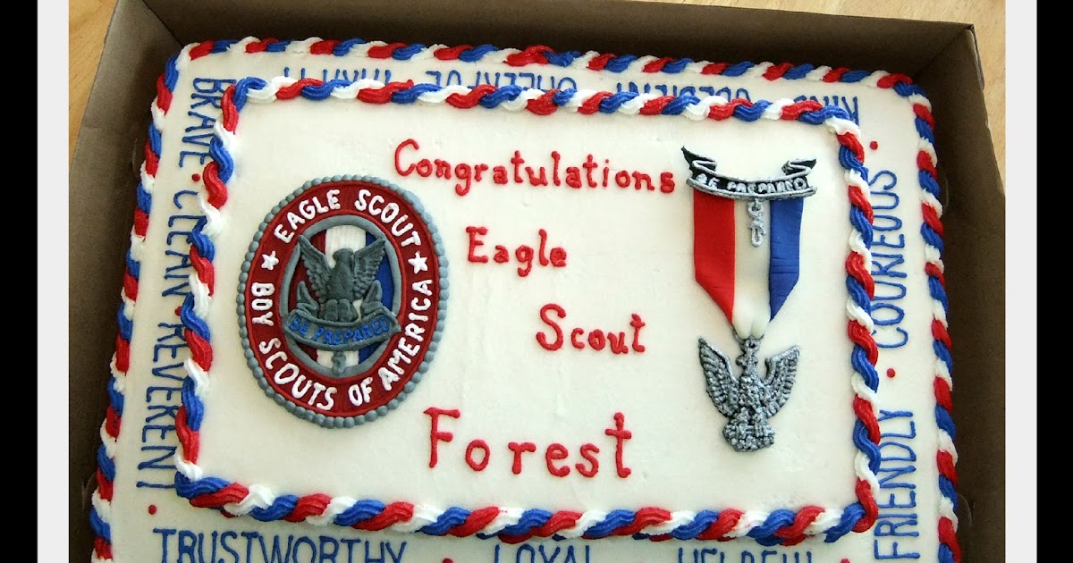 The Elusive Bobbin Eagle Scout Cake