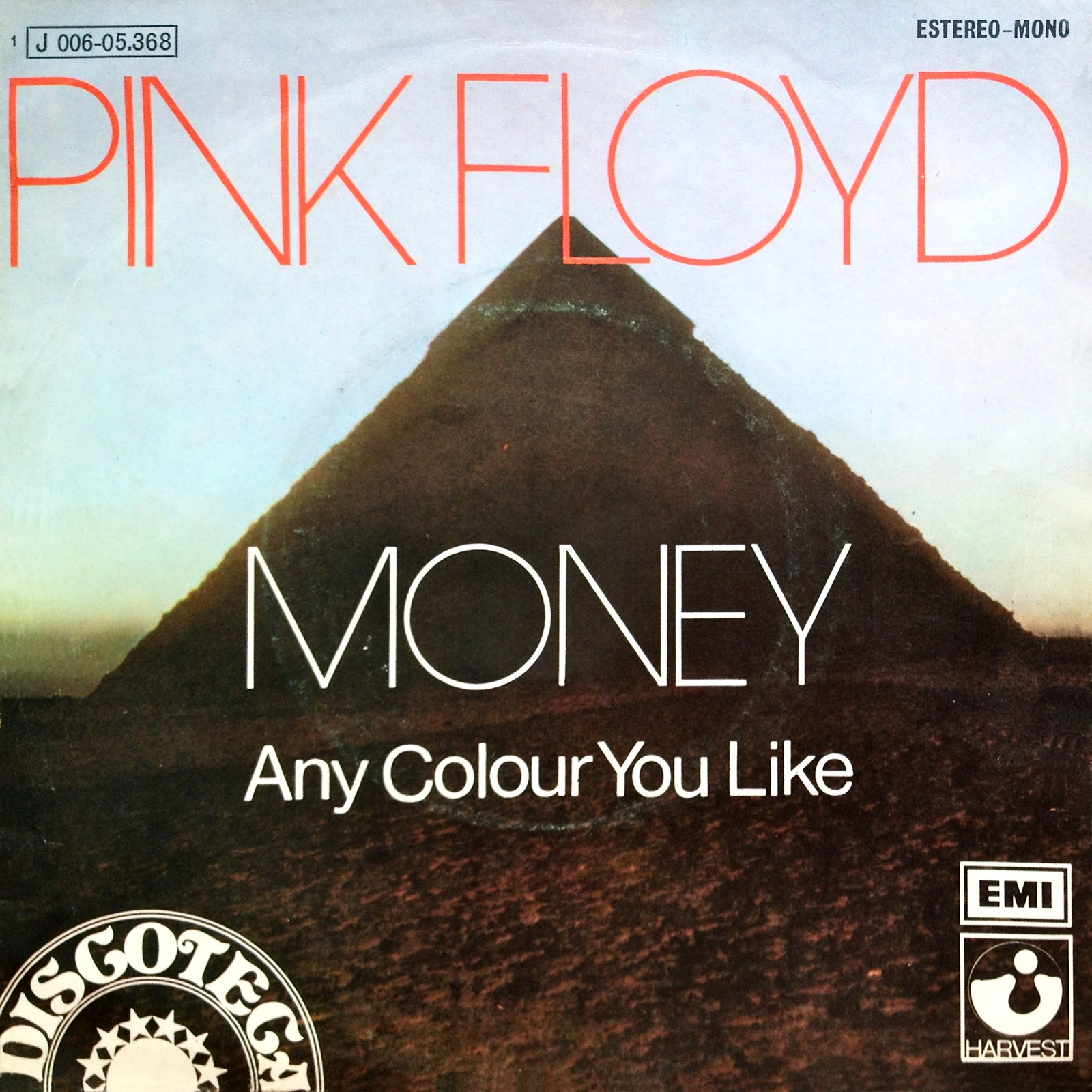 Pink Floyd Ilustrado: Money · Single España 7" - Pink Floyd

