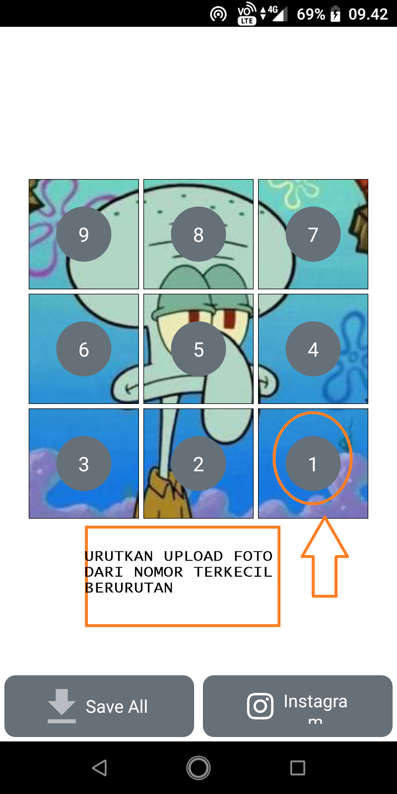 Cara Membuat Foto Grid di Instagram Dengan Mudah Nak Blogz