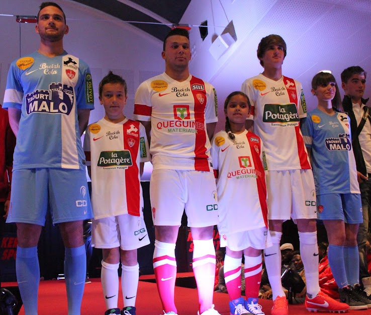 Stade Brestois 13-14 (2013-14) Home and Away Kits Released