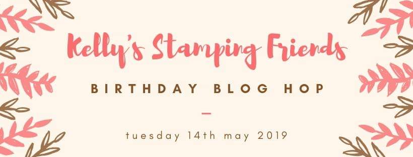 Sanzstamps: Kelly&rsquo;s Stamping Friends - Birthday Blog Hop