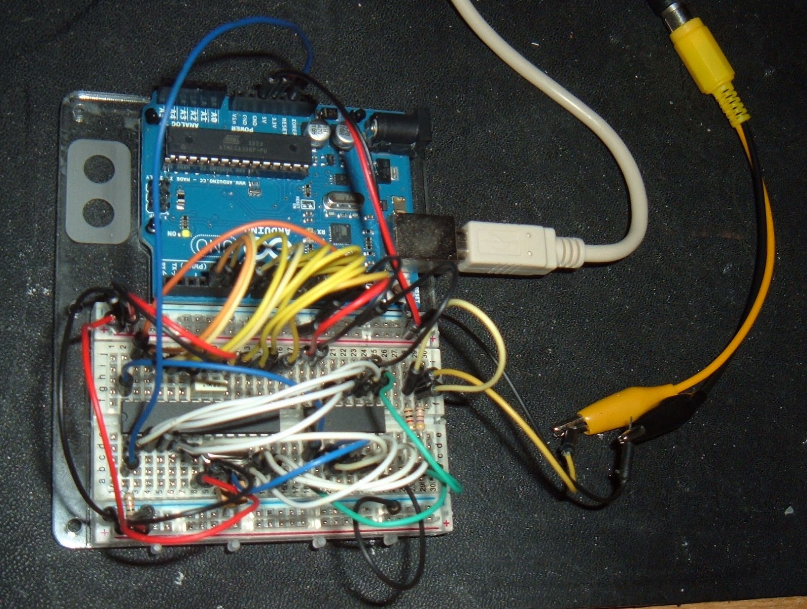 Tynemouth Software: Arduino 80x25 TV Video Output Library