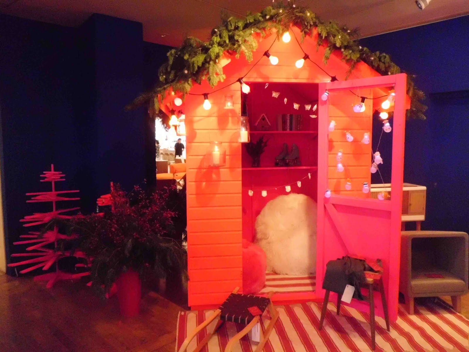 Shedworking Christmas shed decorations