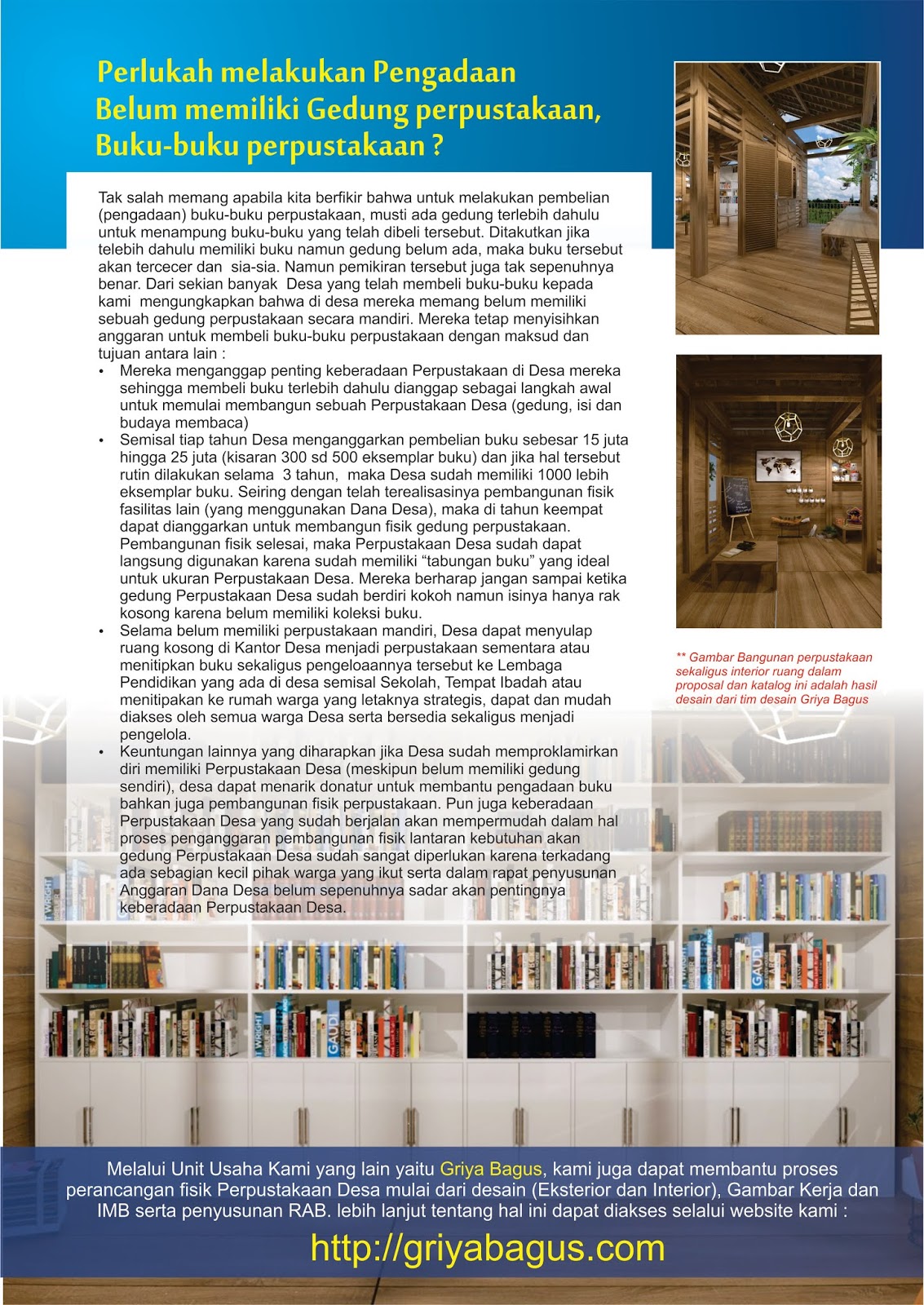 Contoh Terbaru RAB Pengadaan Buku Perpustakaan Desa Paket