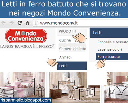 Letti In Ferro Battuto Mondo Convenienza Prezzi