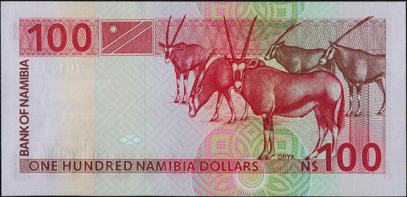 My Currency Collection Namibia Currency 100 Namibian Dollars banknote