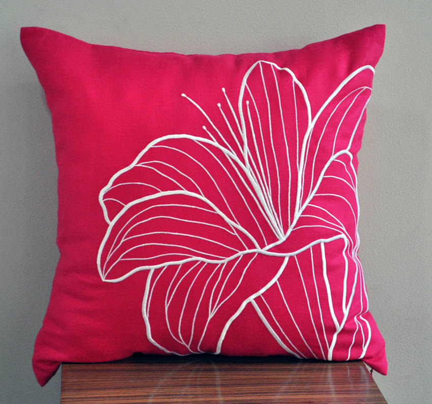 “Simplicity is the keynote of all true elegance.” Printed Cushion