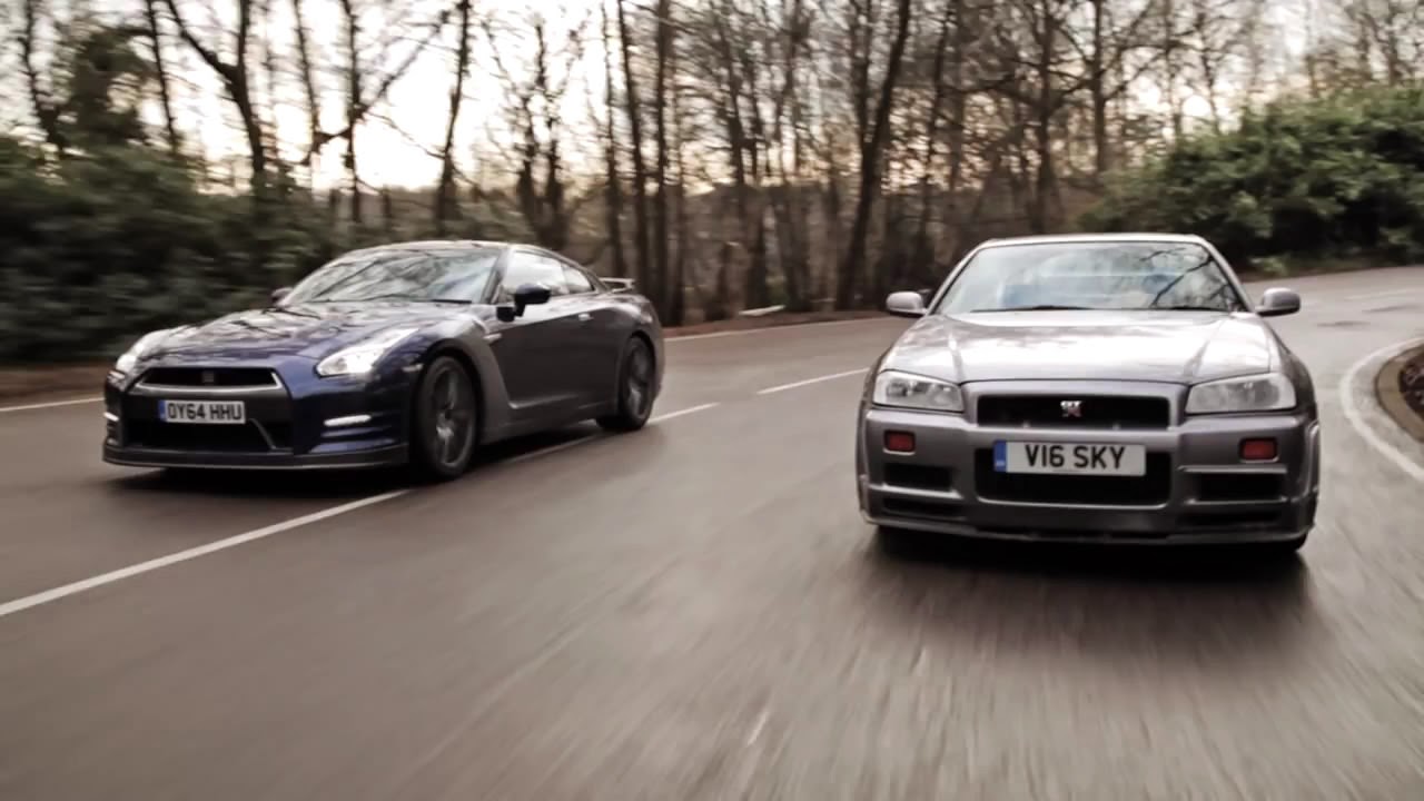 Mc Drifter: Pasión por los autos: Car Throttle: Skyline GT-R R34 vs GT ...