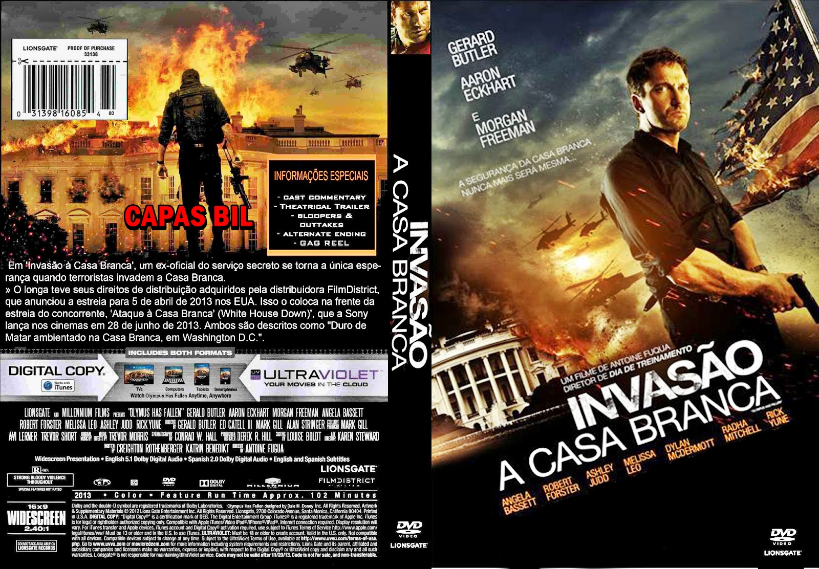 Baixar Filme Invasão à Casa Branca BDRip XviD Dual Áudio Baixar Filme Invasão à Casa Branca BDRip XviD Dual Áudio