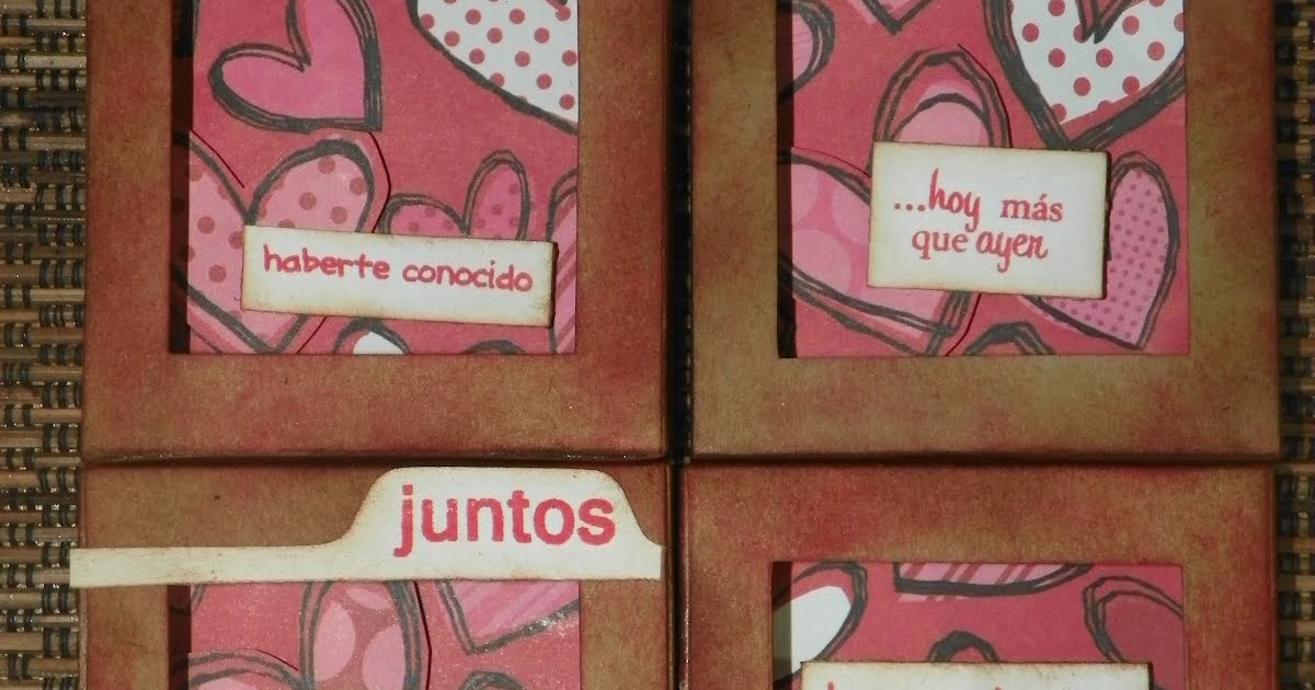 Latina Crafter Sellos en Español Mini Shadow Boxes
