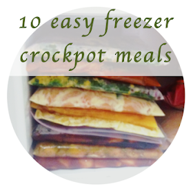 making our marx: 10 freezer to crockpot meals