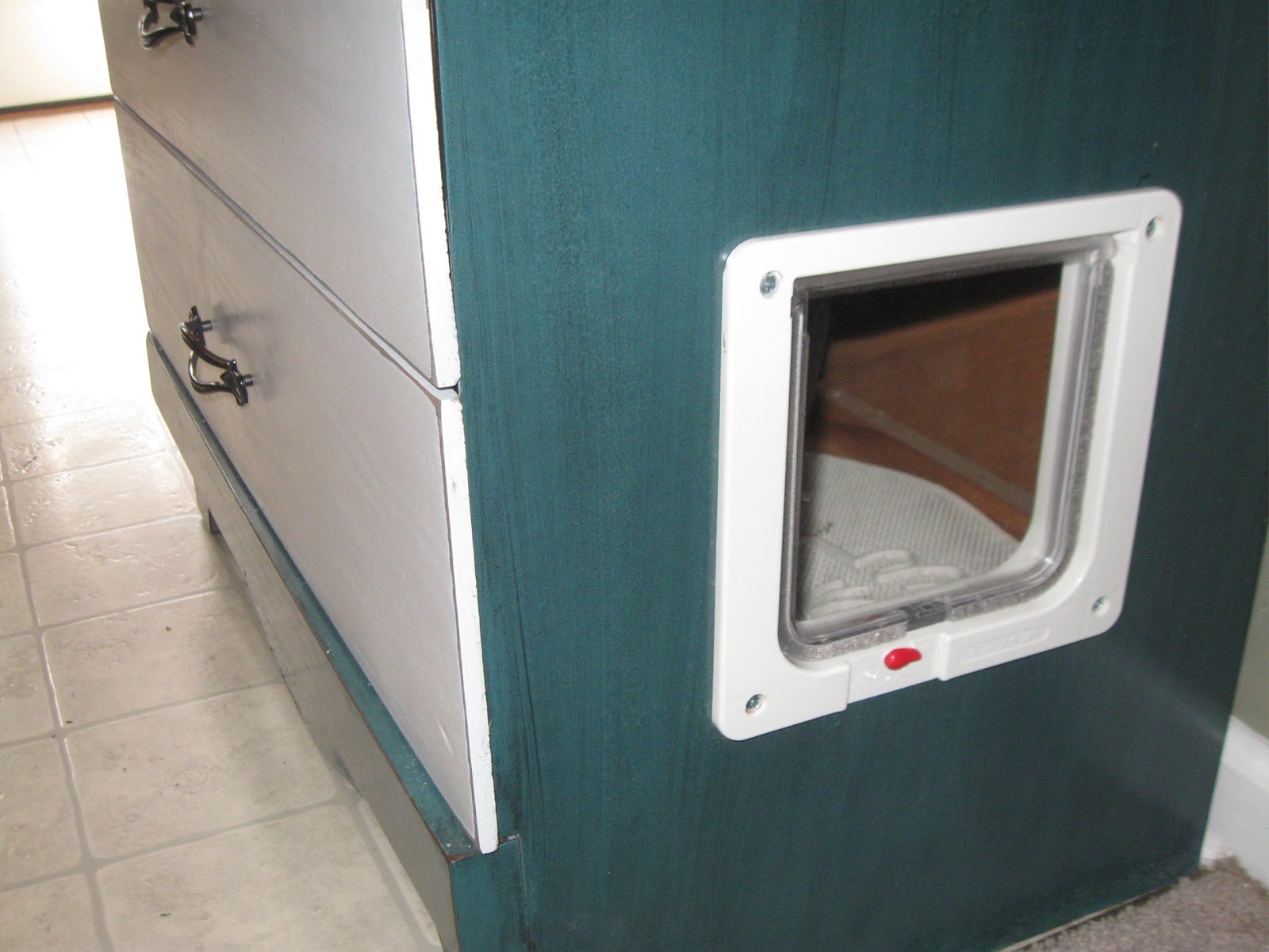 That's Not Junk...Refurbished Recycled Furniture Cat Box Dresser