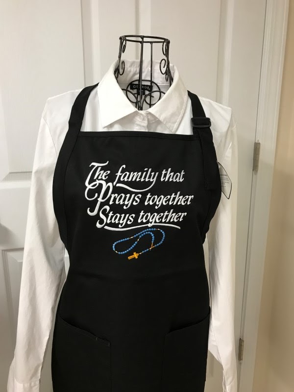Catholic Cuisine Aprons