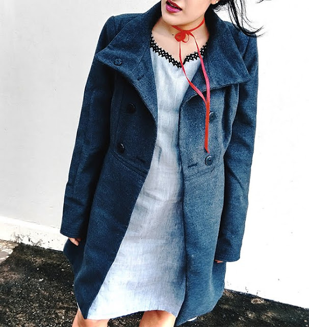 GREY DAYS// NEUTRAL|STYLE PANORAMA:FASHION AND ILLUSTRATION BLOG FROM DHEERA JOSHI p.s made this dress