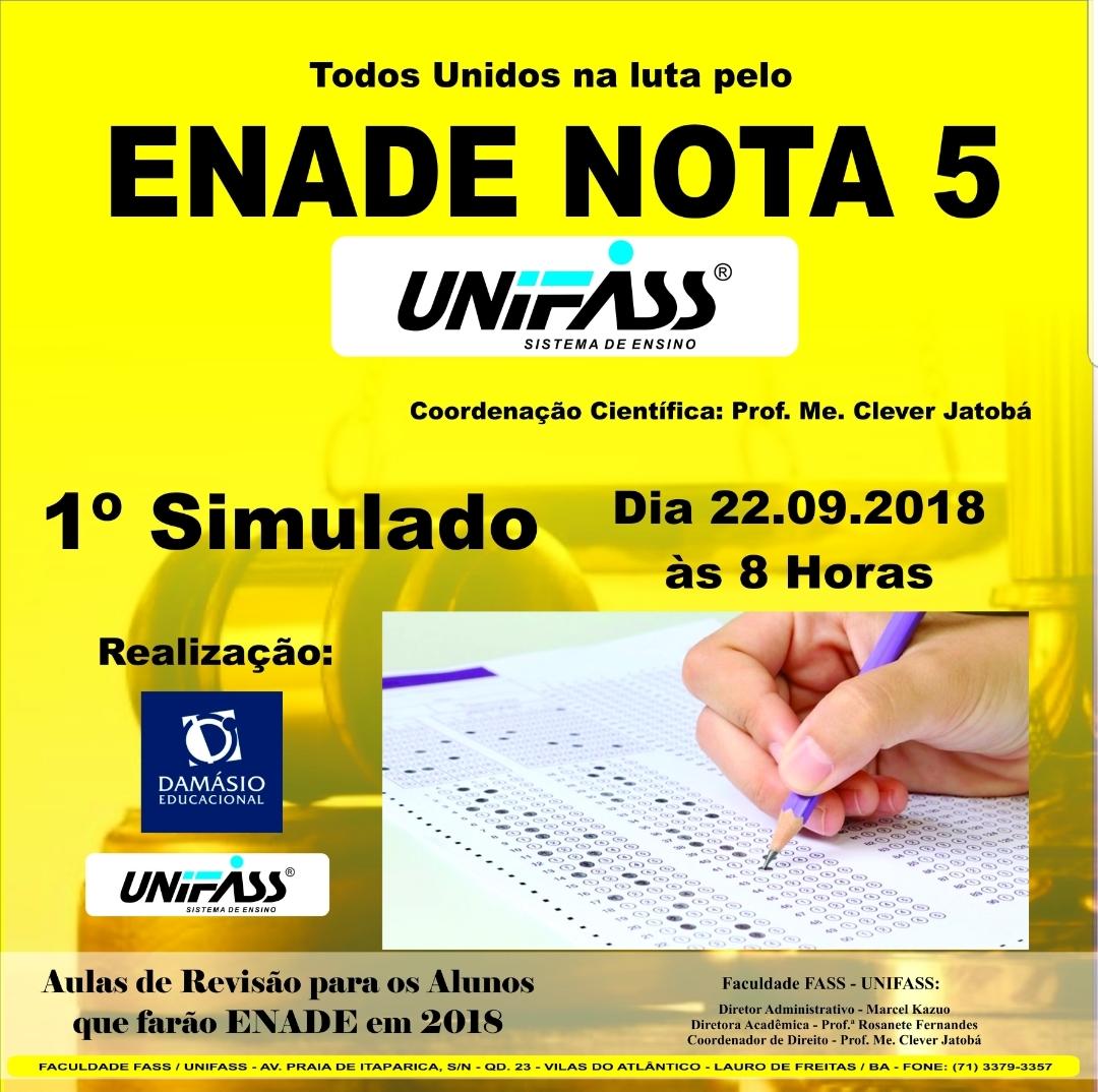 SIMULADO - ENADE - 2018