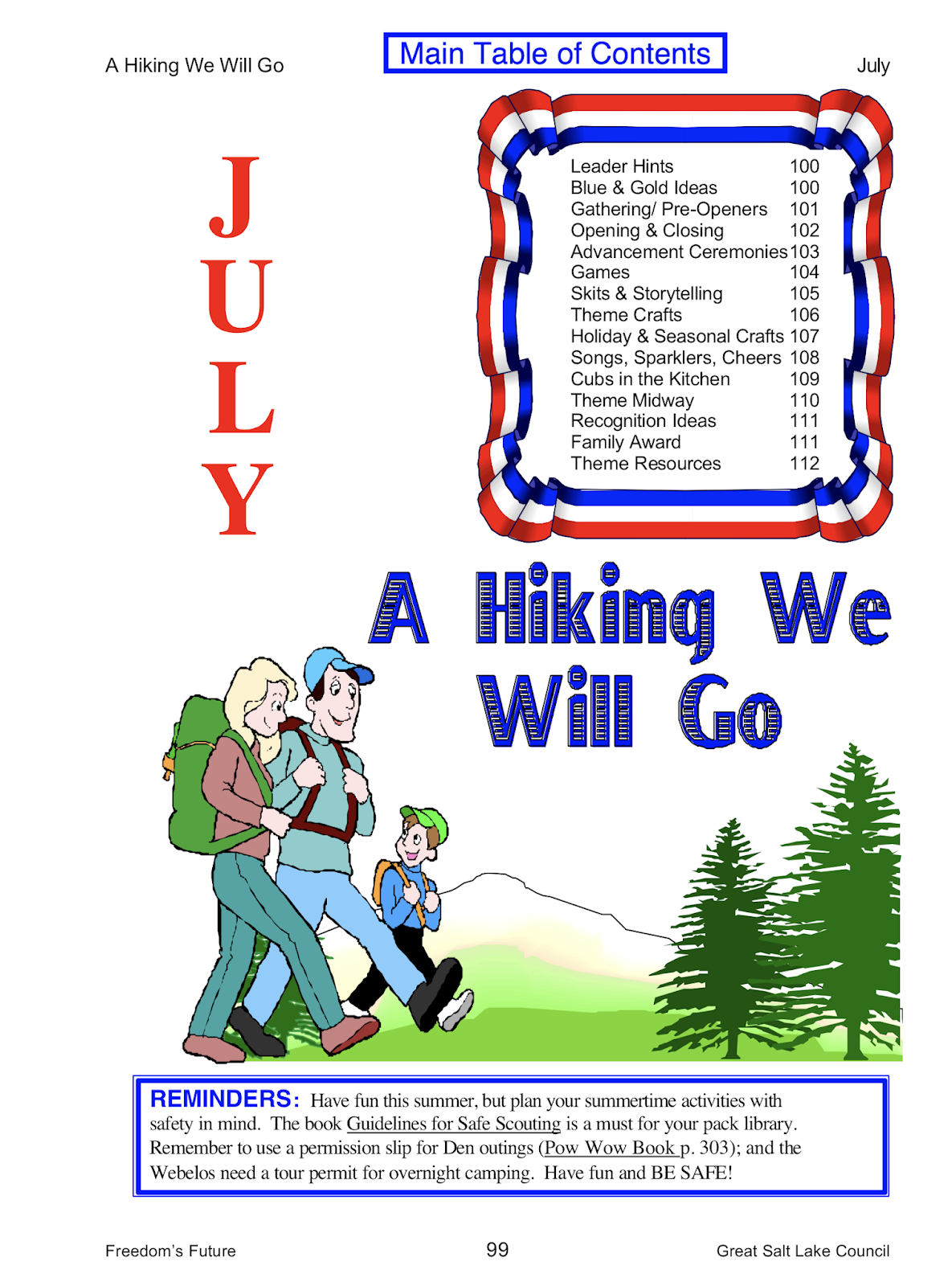 Akela's Council Cub Scout Leader Training A Hiking We Will Go Great