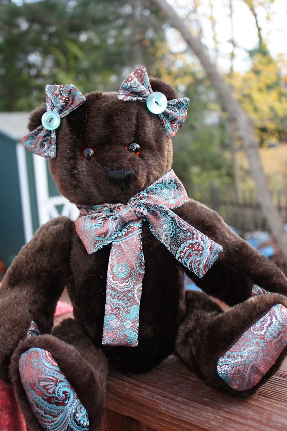 Handmade Teddy Bears and Raggedies Handmade Teddy Bear for Sale