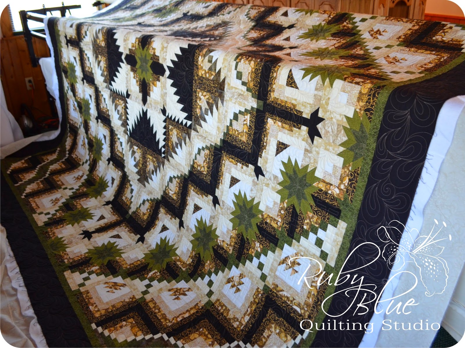 Ruby Blue Quilting Studio Machine Quilting Eureka