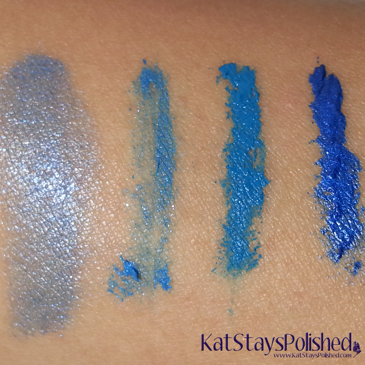 Milani Bella Blue Collection - Lipstick and Mascara Swatches | Kat Stays Polished