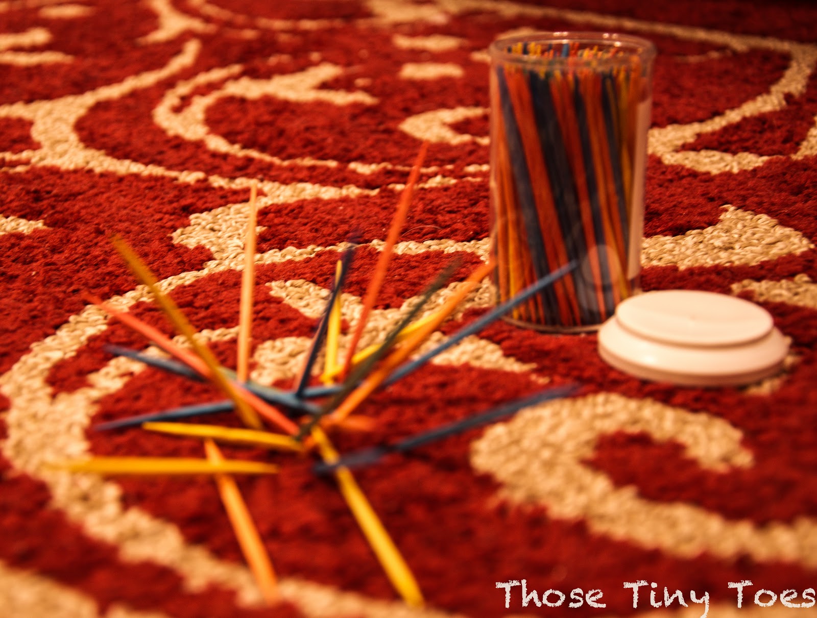 Those Tiny Toes Boredom Busters Mini Pick Up Sticks