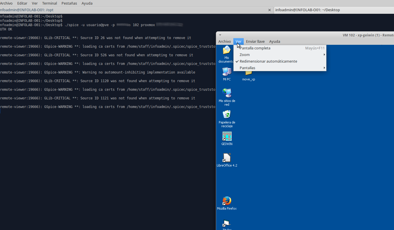 2 tazas de Linux Proxmox (V) importación de una máquina virtual