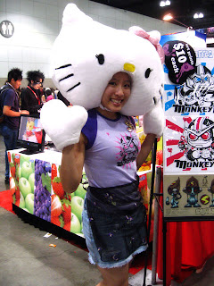 Hello Kitty giant anime expo hat with ears