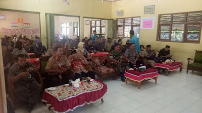 LEPAS SAMBUT KEPALA SEKOLAH SMP NEGERI SATU ATAP 3 SAMBIREJO