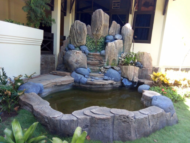 Contoh Kolam Ikan Hias Minimalis Infoakuakultur Com