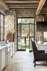 rustic french kitchen country scottsdale arizona cottage doors countryside