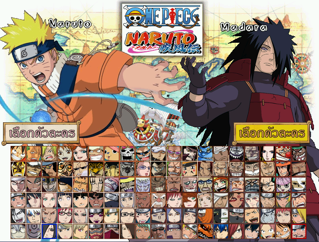 تحميل لعبة ONE PIECE x NARUTO Special M.u.g.e.n V.2 Game شروحات Mortatha Mortal