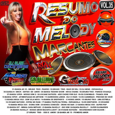 CD RESUMO DO MELODY VOL.35 MARCANTES / 02/04/2016
