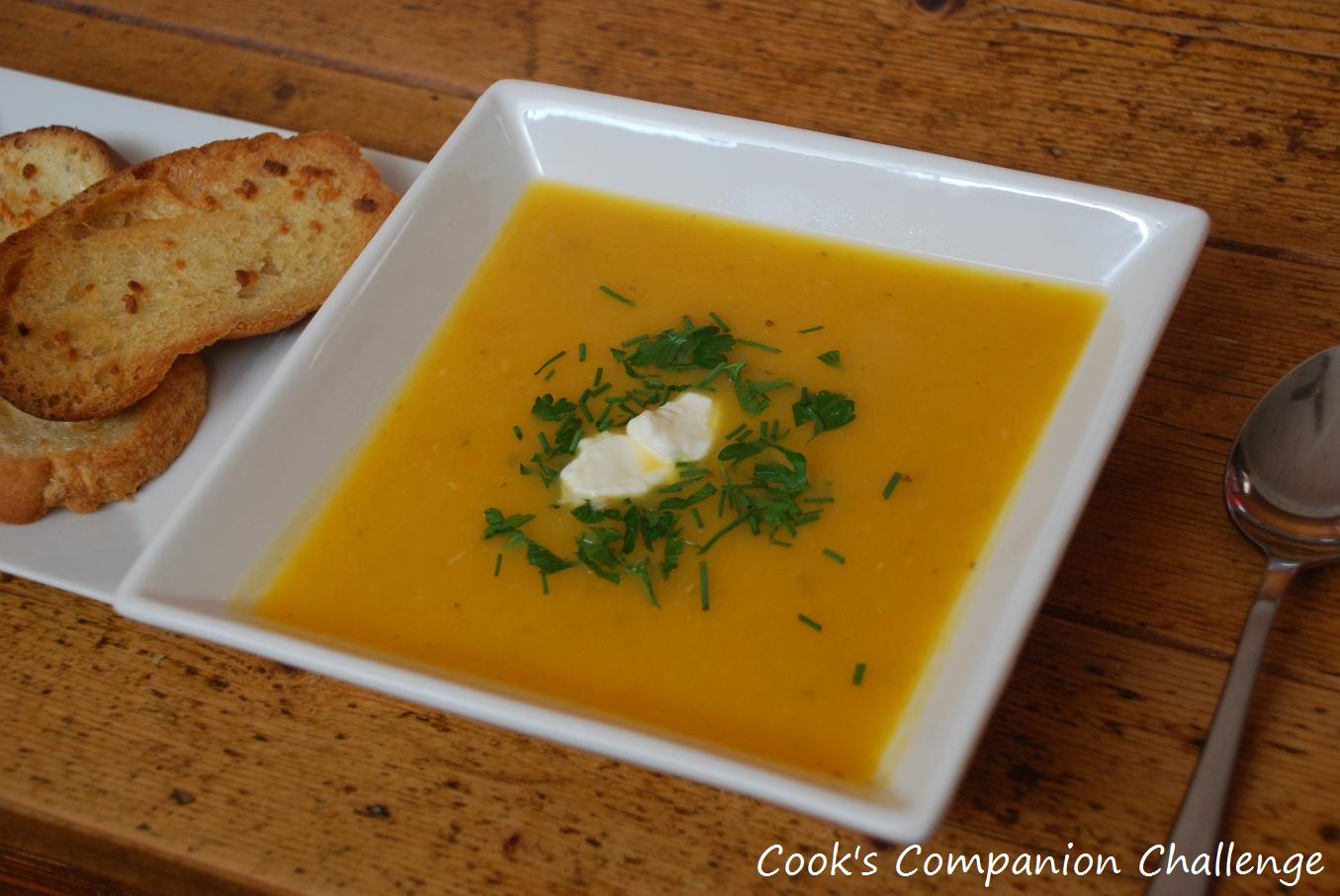 The Cook's Companion Challenge 131/1038 Herb and pumpkin soup