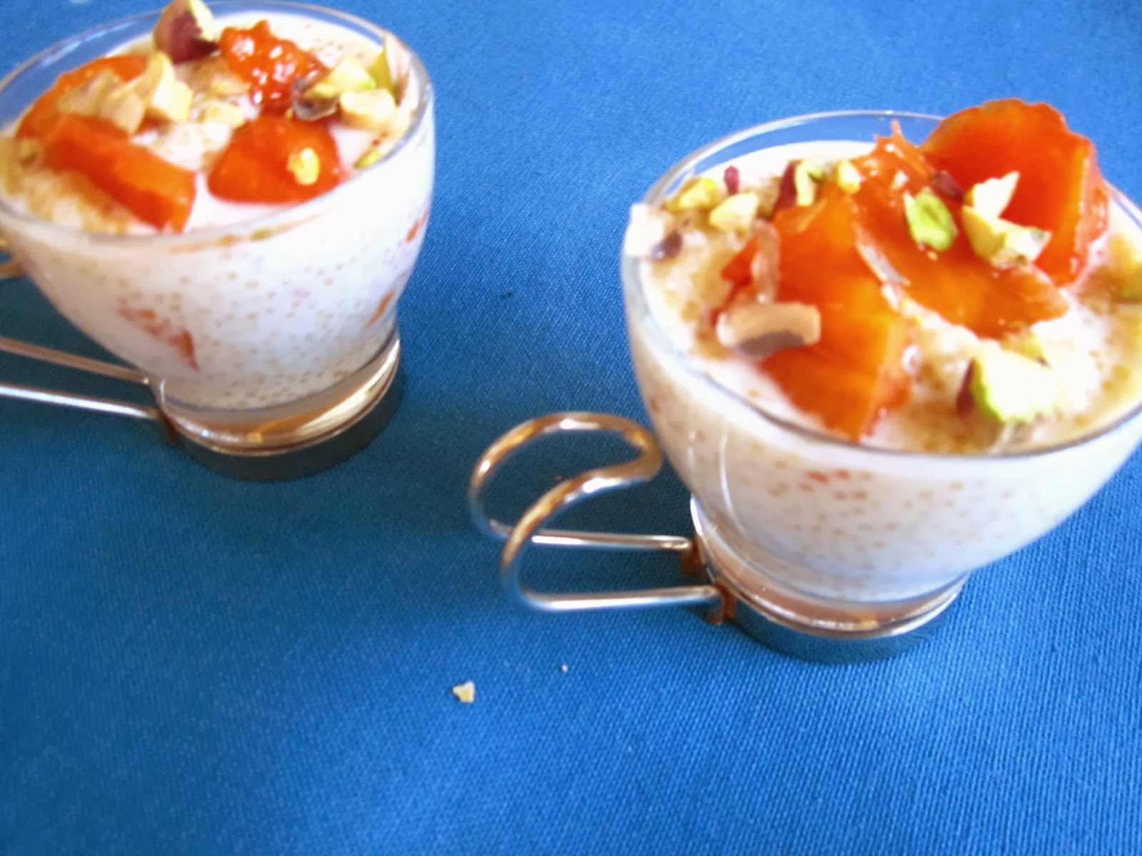Cold Hands Warm Earth Quinoa Pudding with Orange Blossom Water