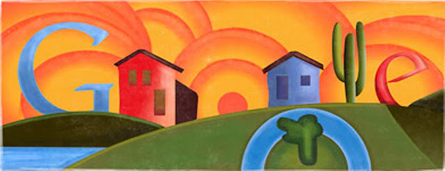 Google Doodle em Homenagem a Tarsila do Amaral Google Doodle em Homenagem a Tarsila do Amaral