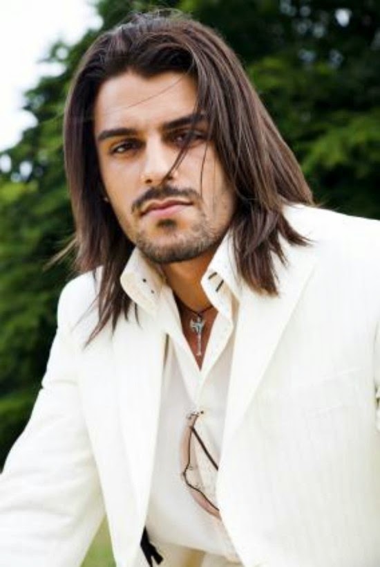 Long hairstyle for men