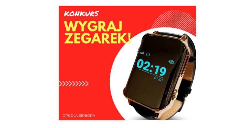 Wygraj zegarek z gps dla seniora BS.01 marki Bezpieczna Rodzina Konkurs