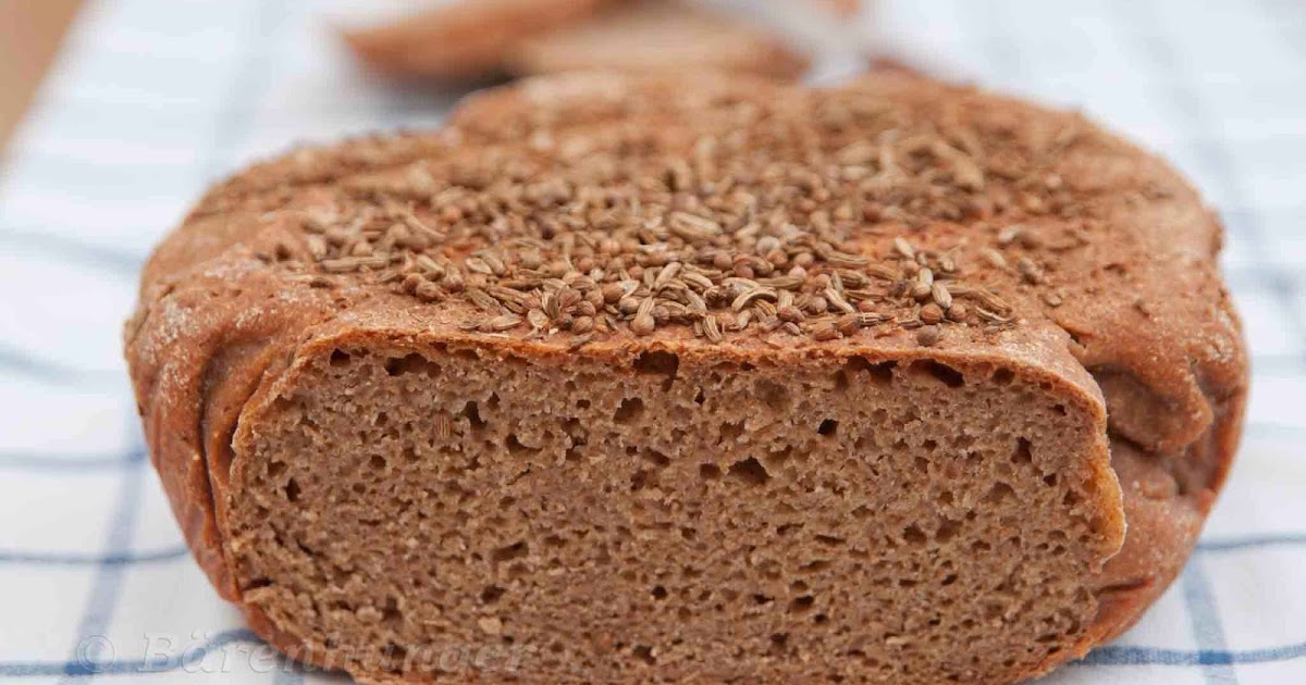 Bärenhunger: Vollkorn No Knead Bread mit Gewürzkruste