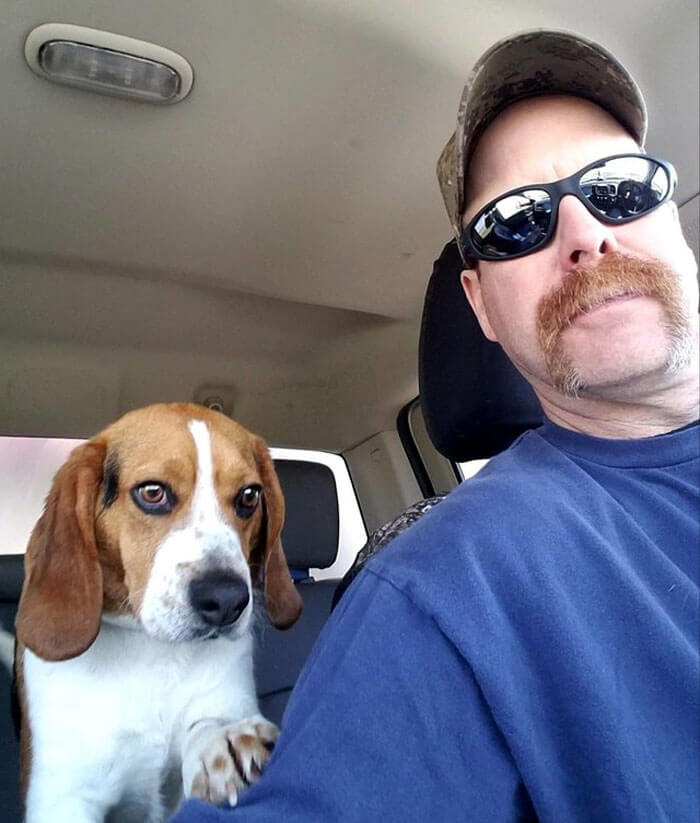 Adorable Beagle Hugs His Rescuer After Being Saved From Being Euthanized In A Shelter