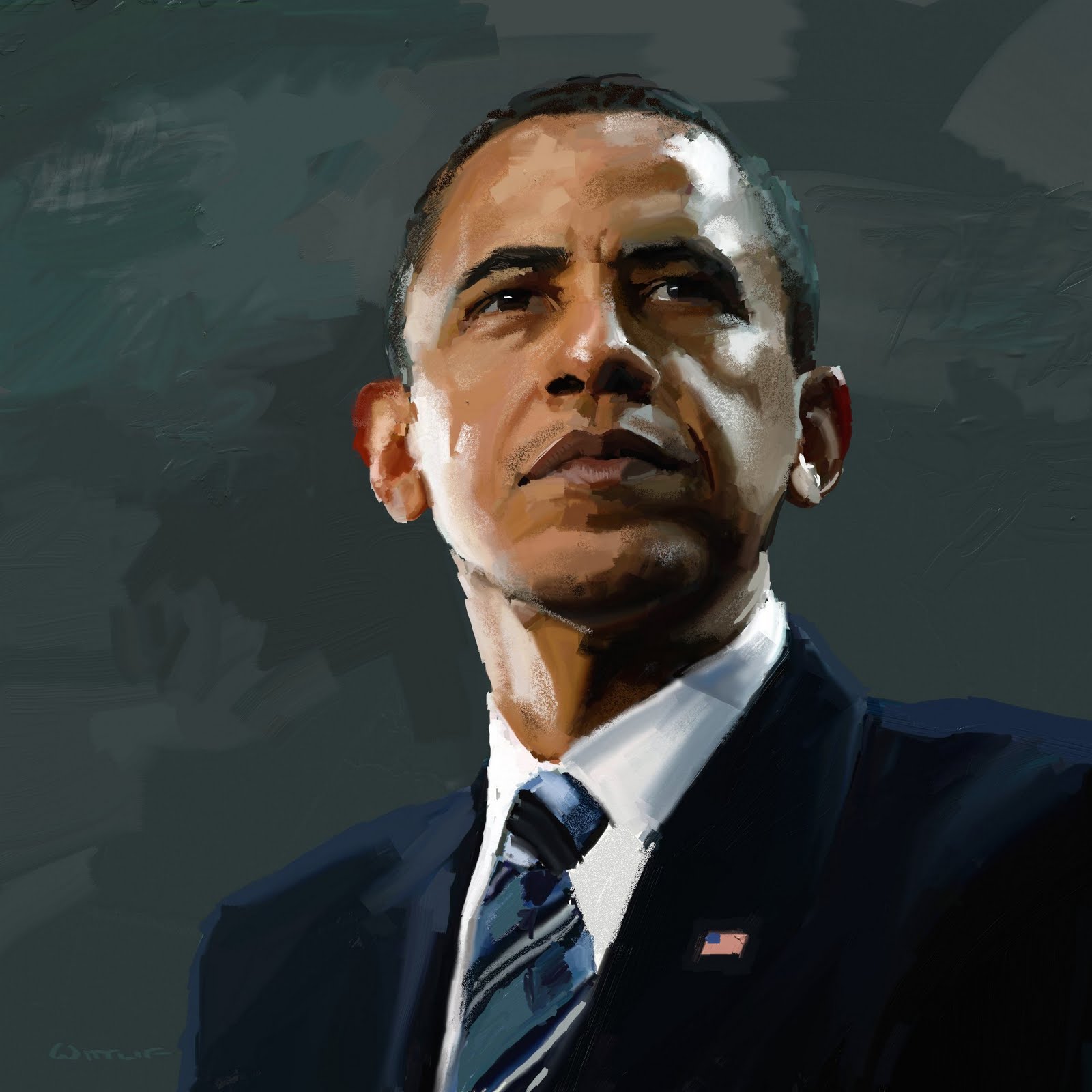 Painting The Presidents | Marking Paper- Illustration and Fine Art of ...