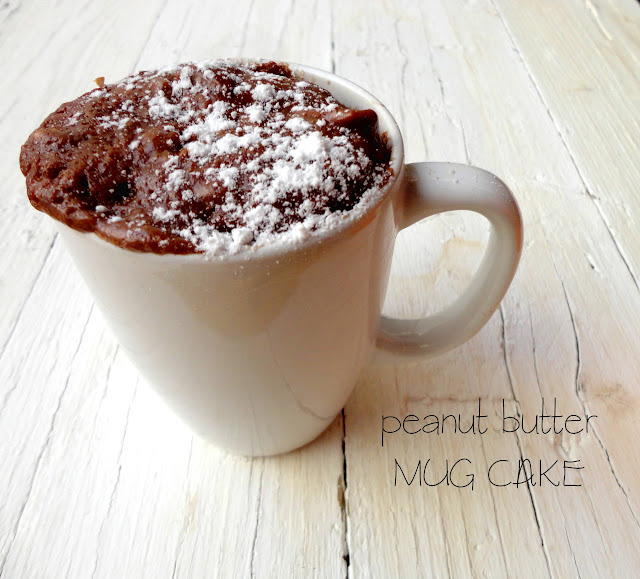 cocinaros Peanut Butter Mug Cake