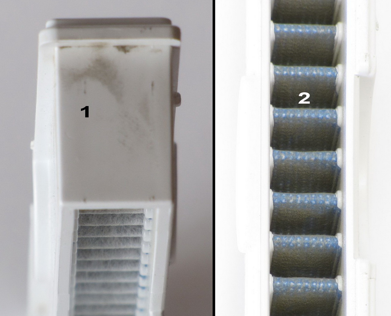 Navibot S Pop-Out, filtro HEPA dopo test Secdata Services Navibot S Pop-Out, filtro HEPA dopo test Secdata Services