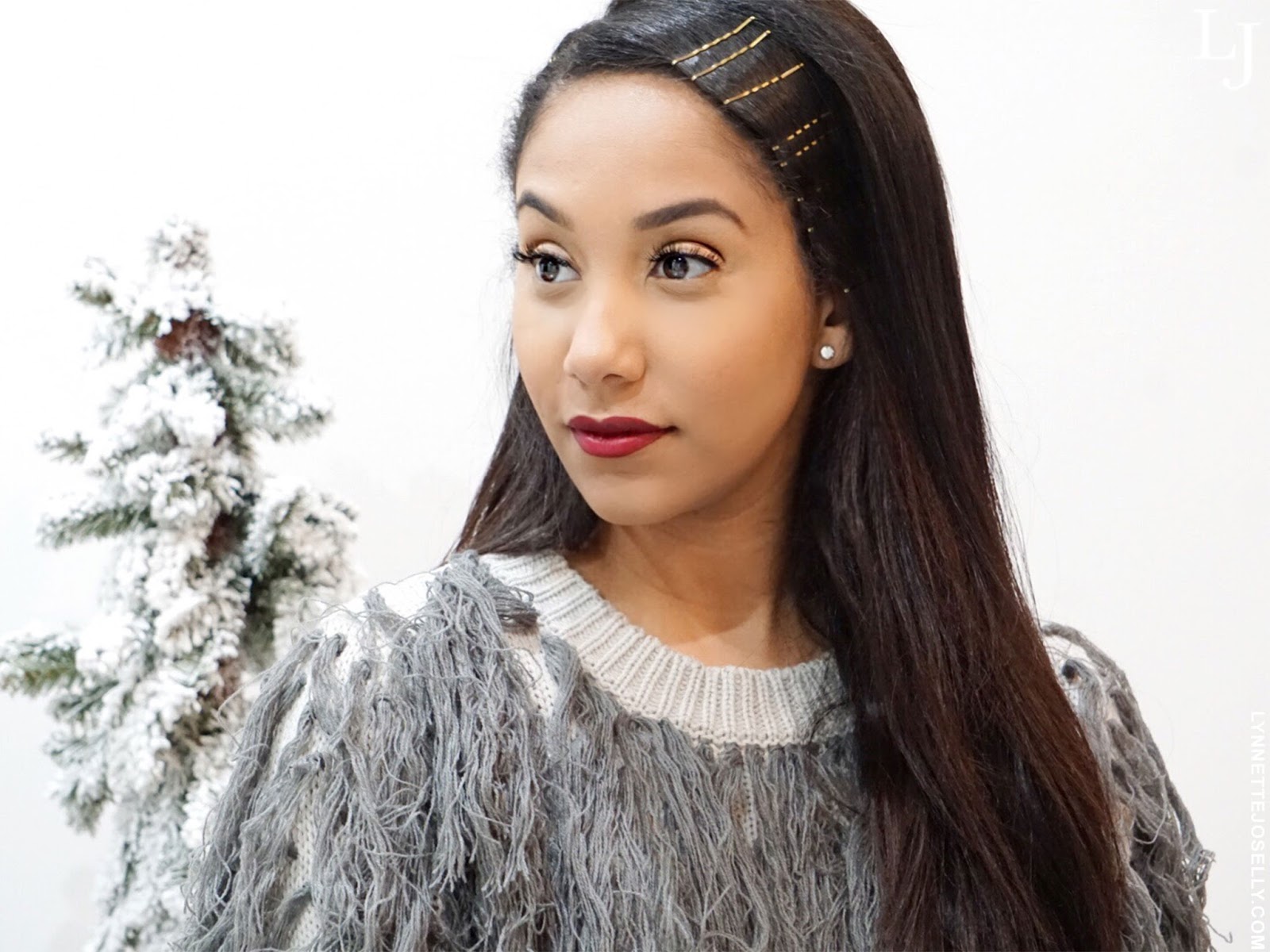 Lynnette Joselly The Exposed Bobby Pin Hairstyle Trend For The