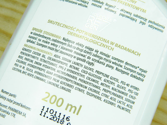 Skład kosmetyków do włosów