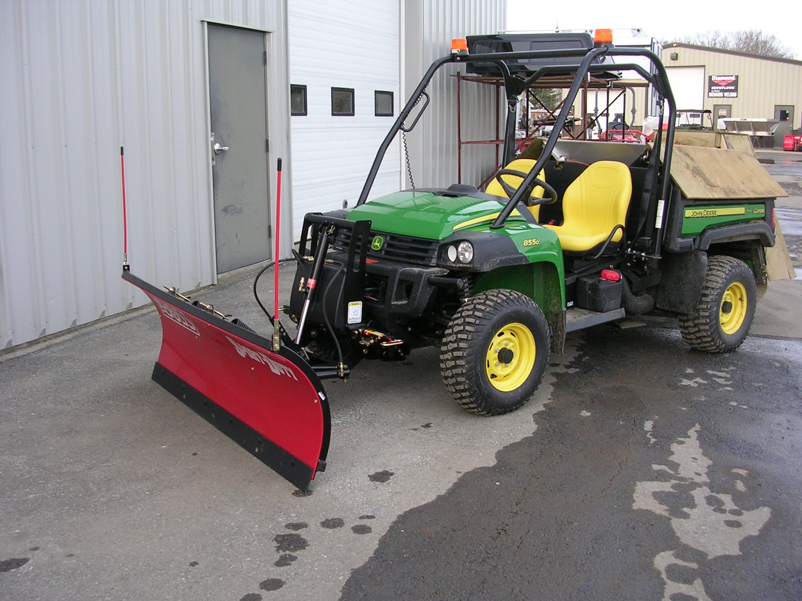 Michaud's Trailers Winslow Maine Boss UTV Snow Plows & Salt Dogg