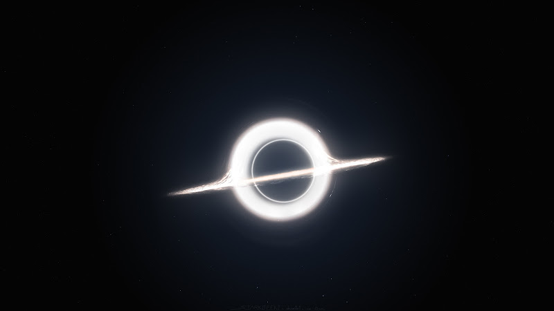 Gargantua inspired by Interstellar movie