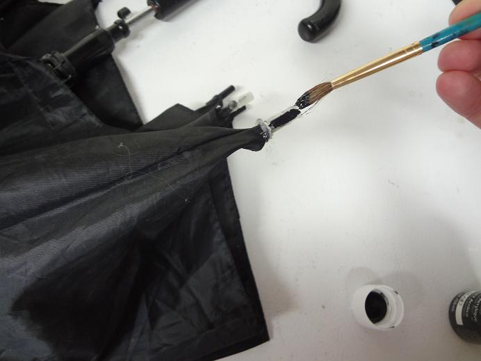 ...How to fix a broken umbrella... Affectioknit