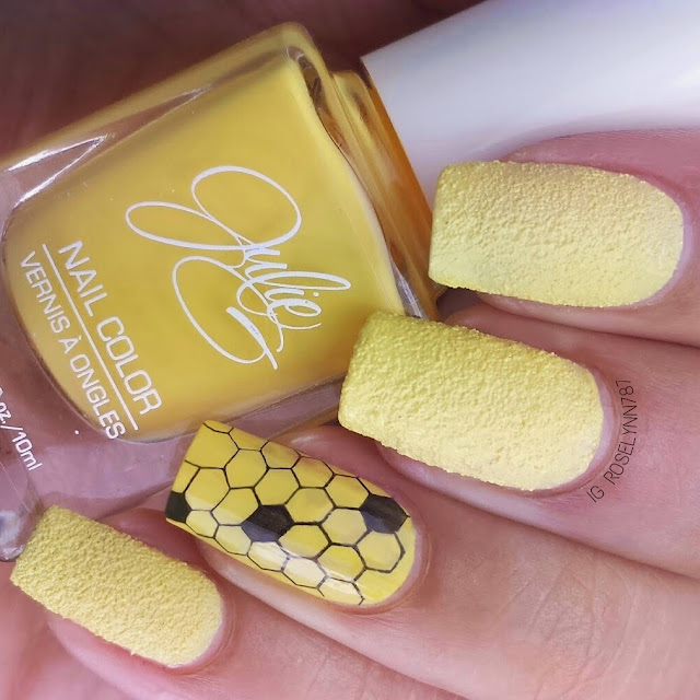stamp bee yellow