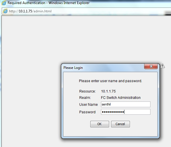 Remote Infrastructure Management BROCADE SAN SWITCH CONFIGURATION