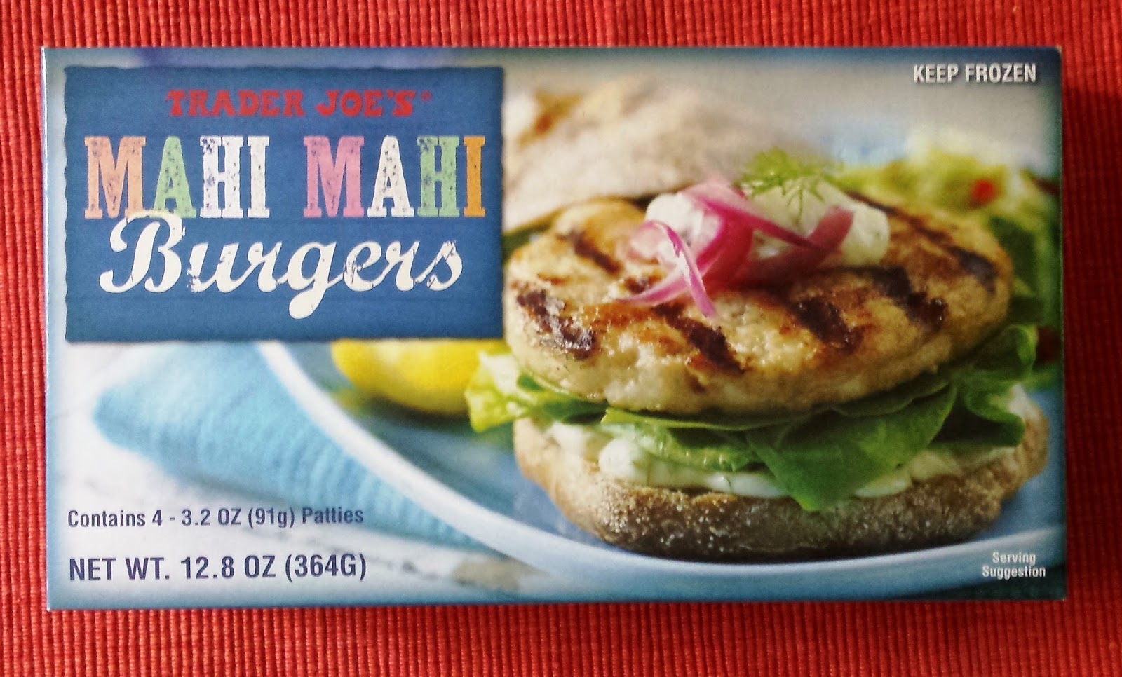 Exploring Trader Joe's Trader Joe's Mahi Mahi Burgers